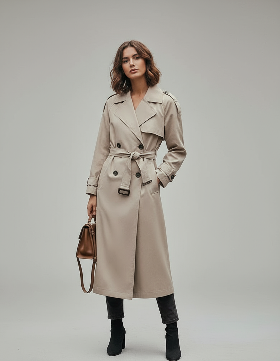 Madeleine | Trench beige classique