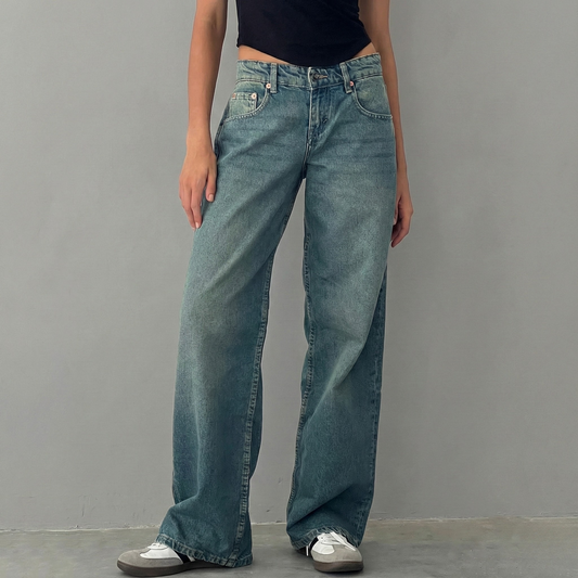 Ruth | Jean Wide-Leg Taille Basse