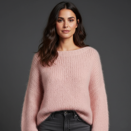 Clarisse | Pull mohair doux