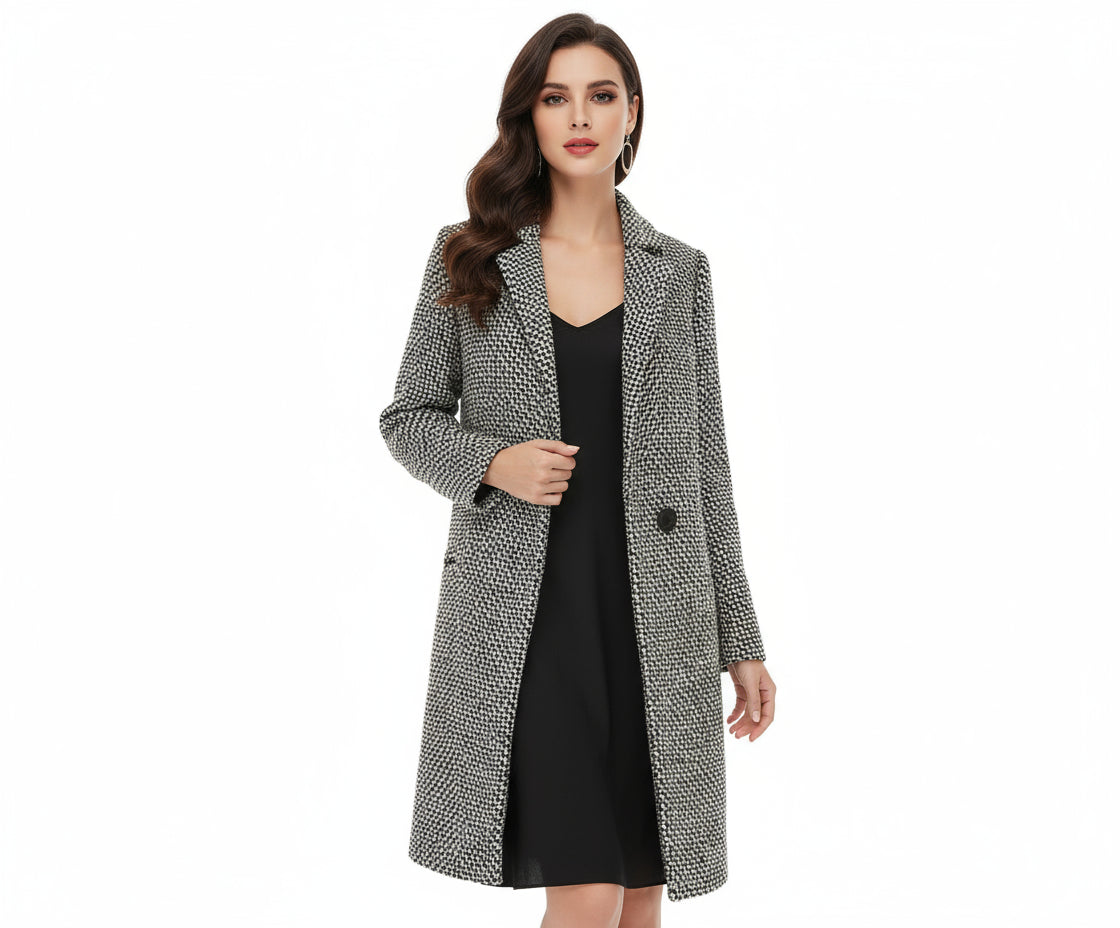 Édith | Manteau texturé