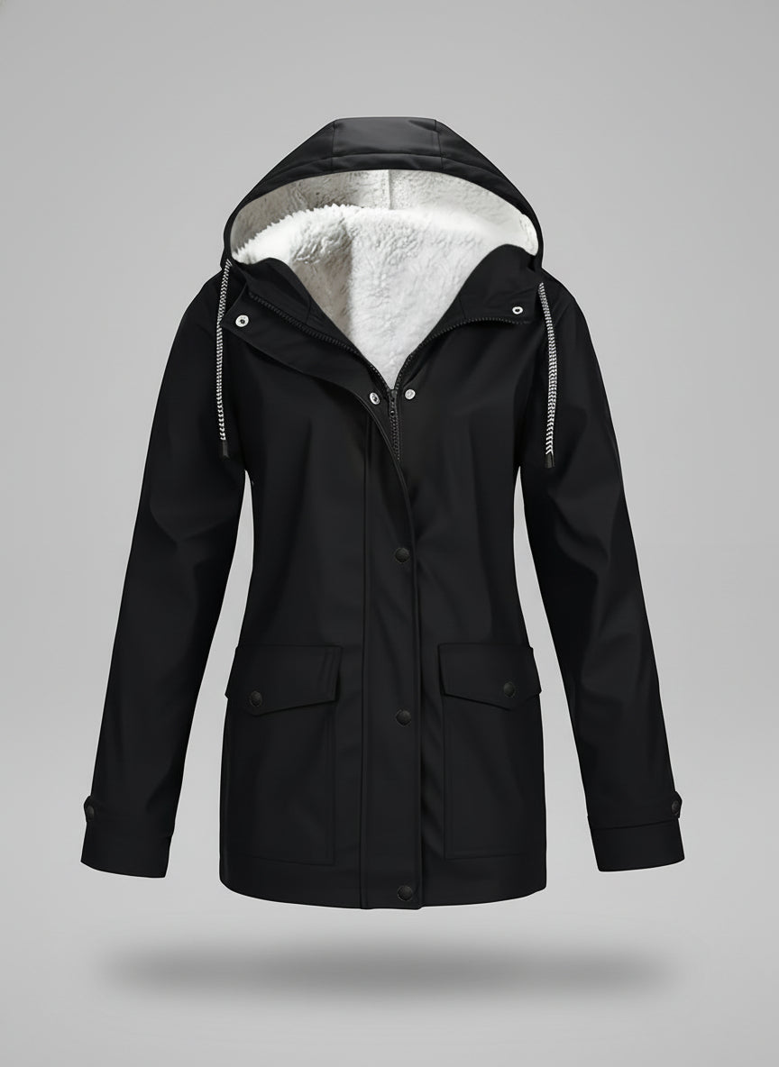 Lis | Veste d’hiver imperméable avec capuche