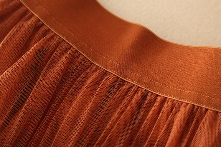 Arielle | Jupe plissée en tulle élégante