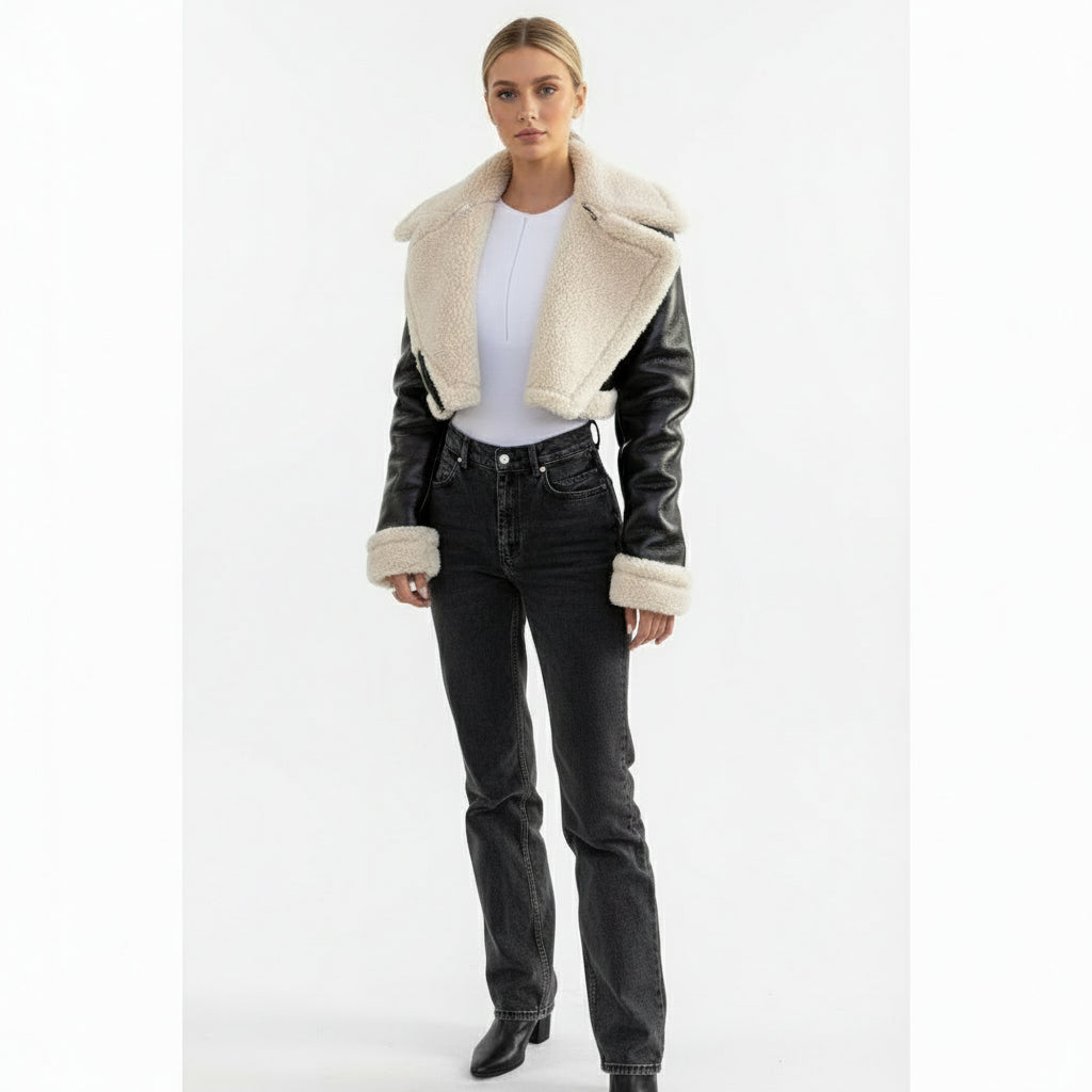 Jeanne | Veste suédine