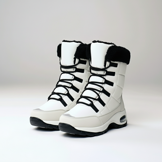 Évane – Bottes d’hiver imperméables doublées et à lacets