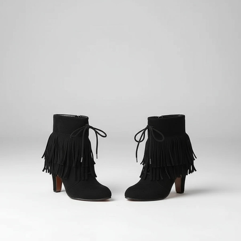Garance | Bottines bohèmes à franges