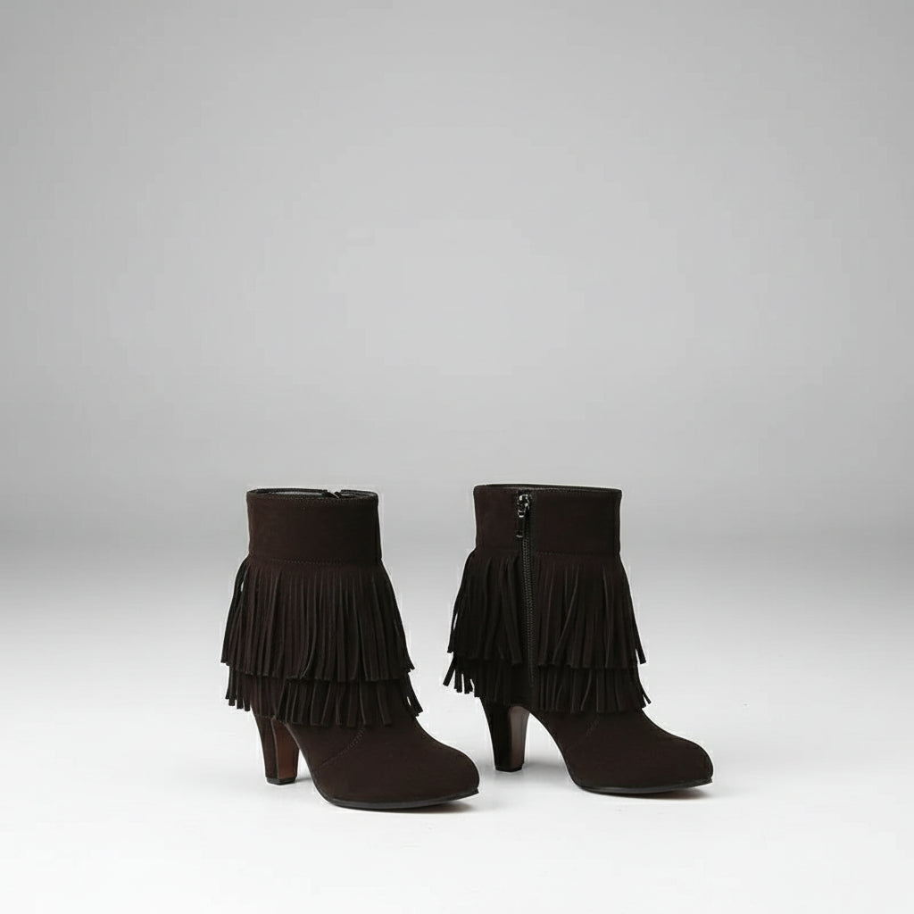 Garance | Bottines bohèmes à franges