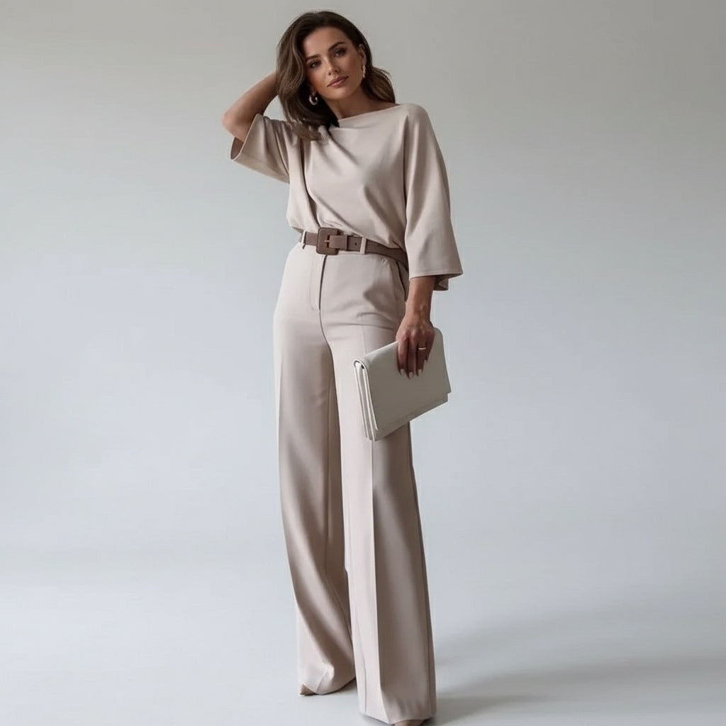 Lyana | Ensemble beige chic