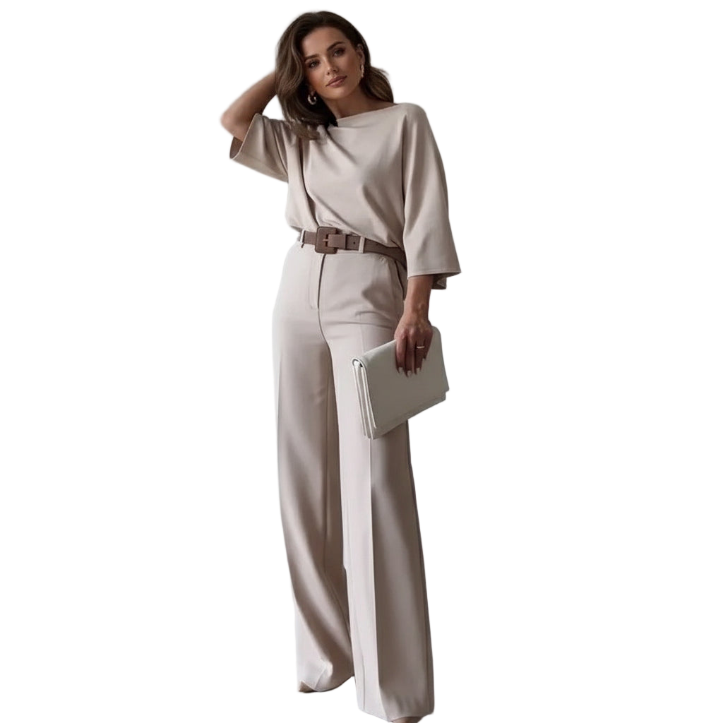 Lyana | Ensemble beige chic