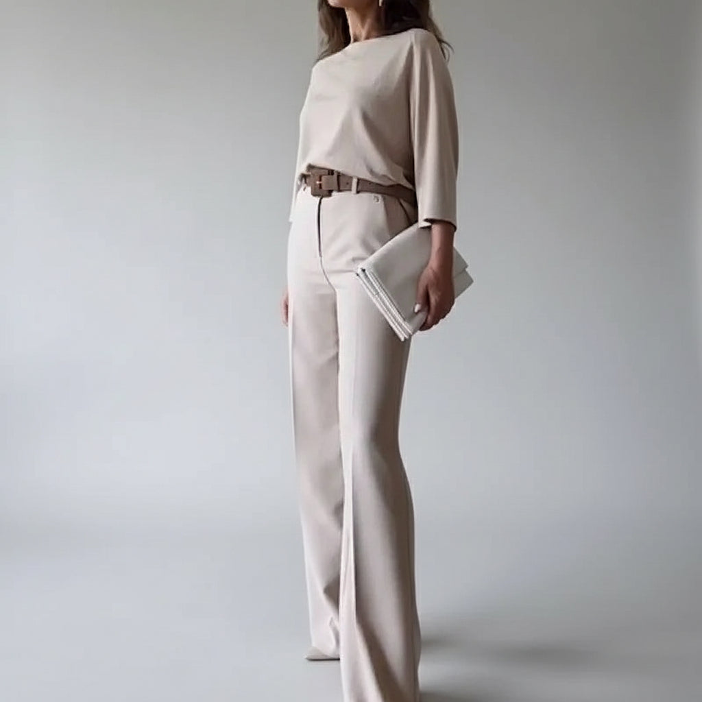 Lyana | Ensemble beige chic