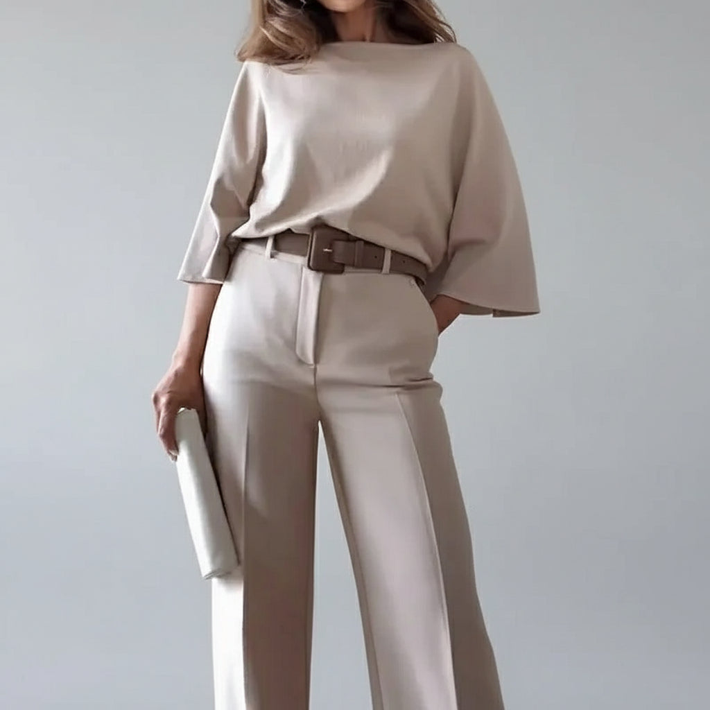 Lyana | Ensemble beige chic