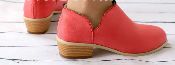 Salomé | Boots basse en suède