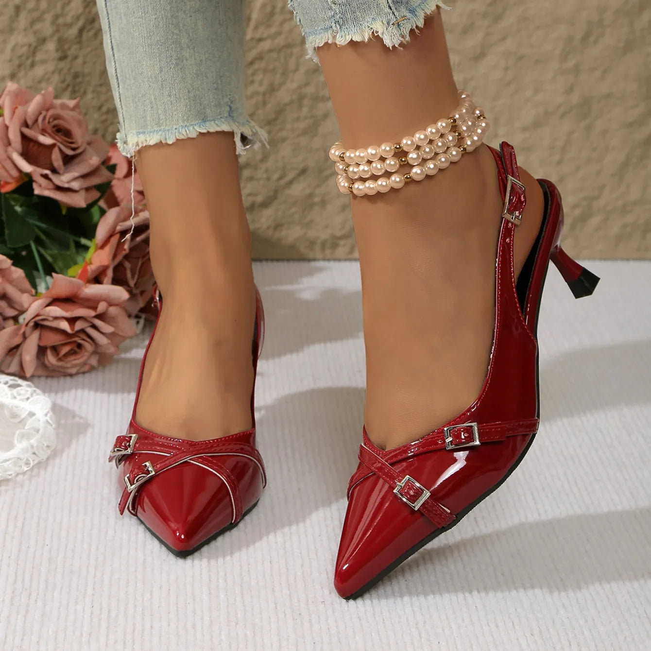 Adèle | Escarpins slingback