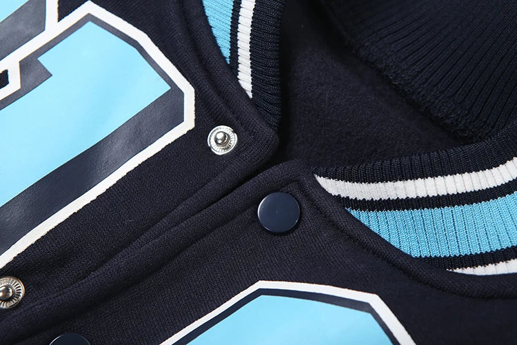 Naëlle | Blouson varsity bleu