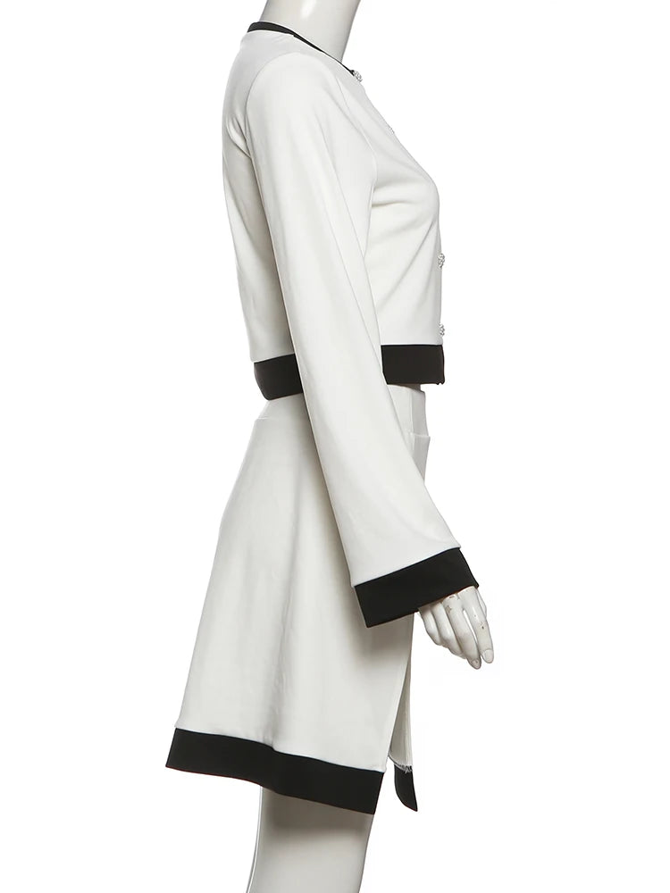 Alana | Ensemble chic bicolore