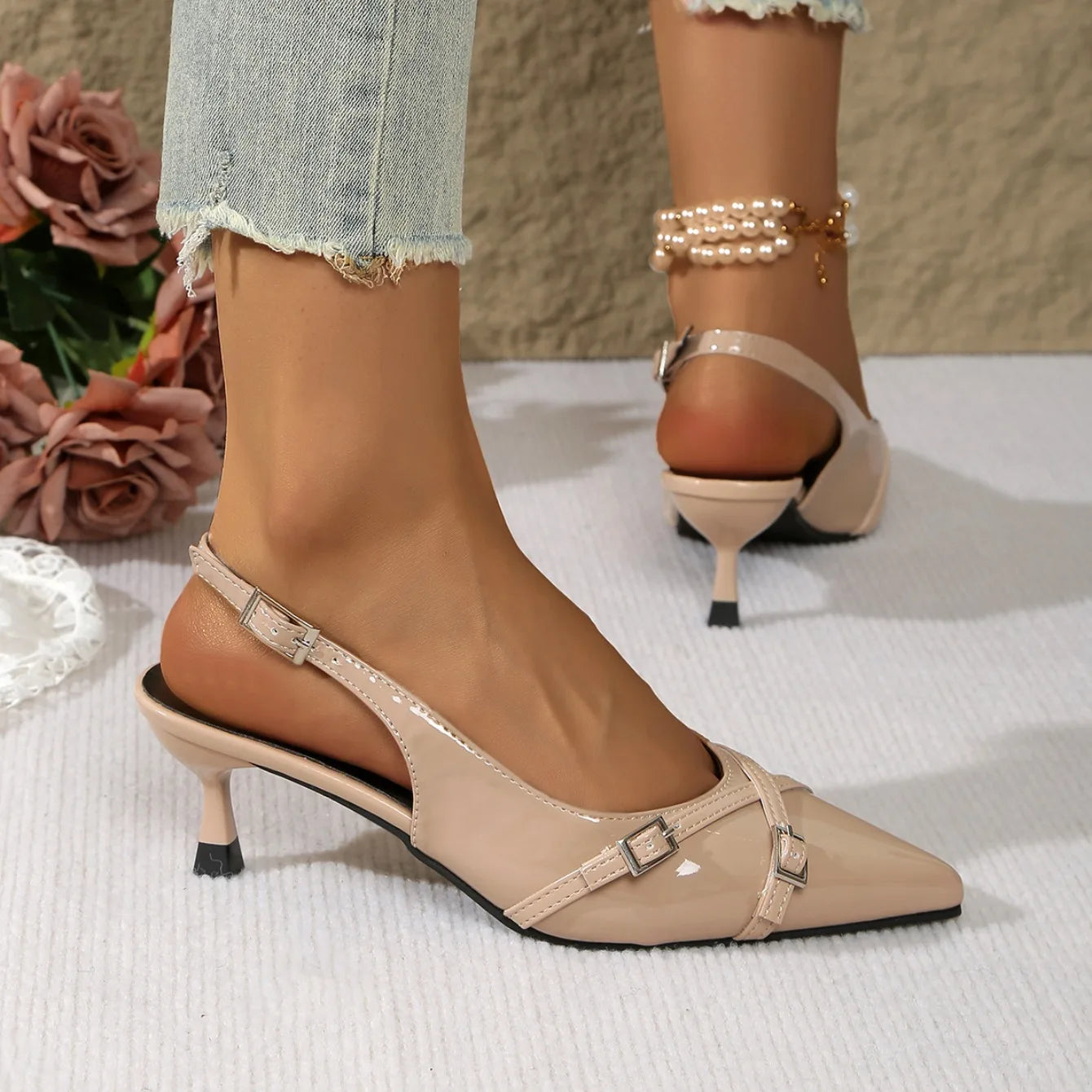 Adèle | Escarpins slingback