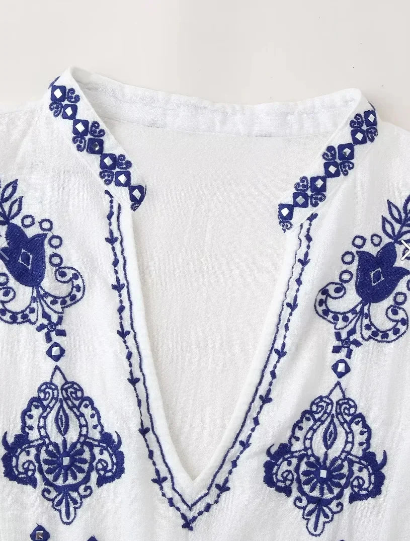 Ambre | Blouse bohème