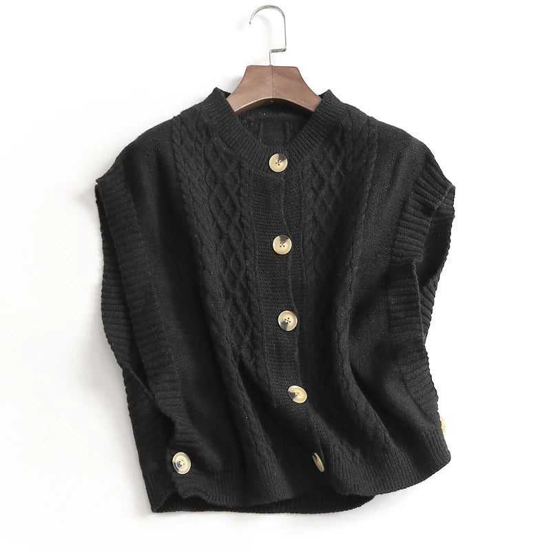 Chantal | Gilet torsadé