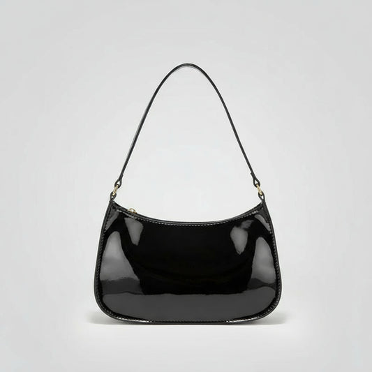 Jasmine | Sac baguette noir