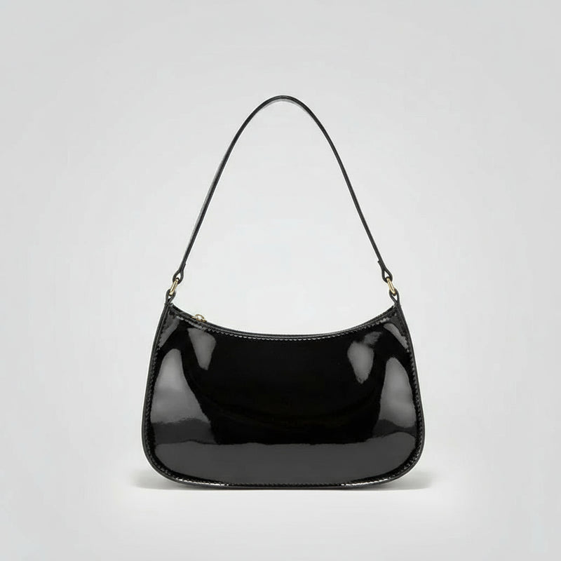 Jasmine | Sac baguette noir
