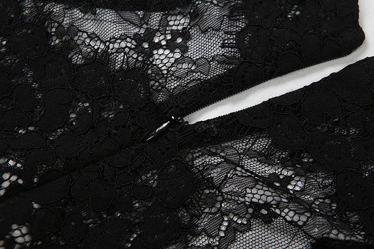 Énora | Robe blanche dentelle