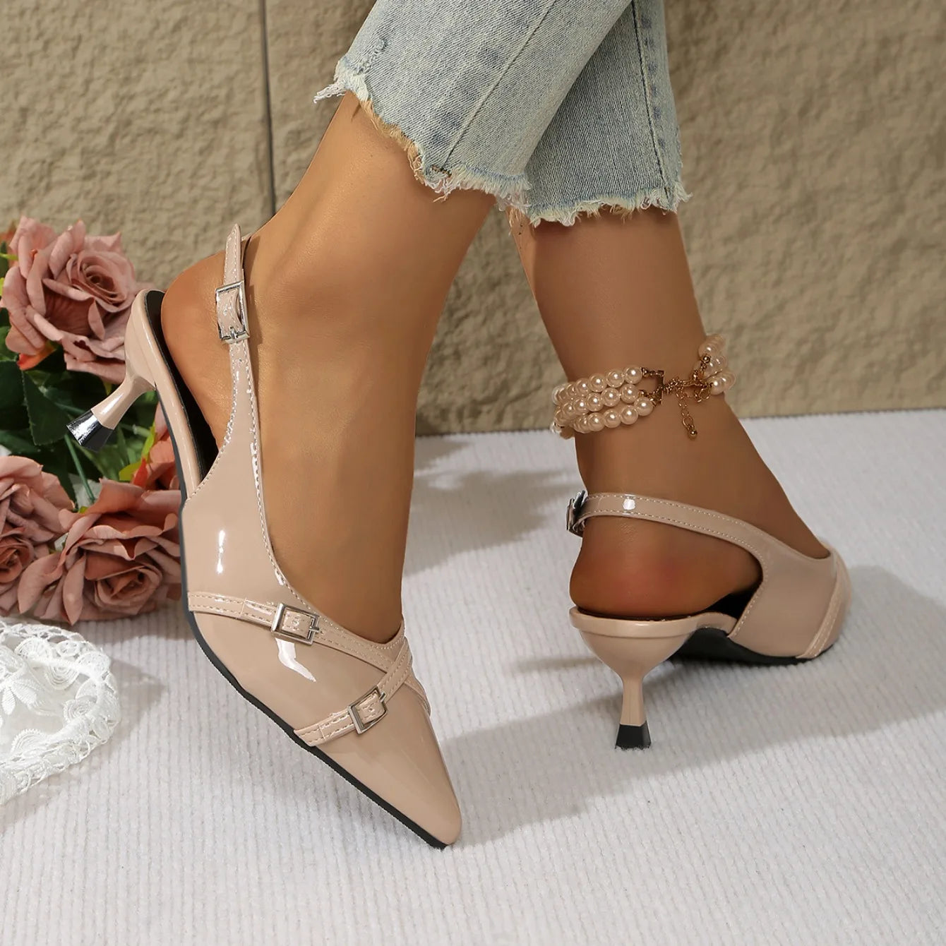 Adèle | Escarpins slingback