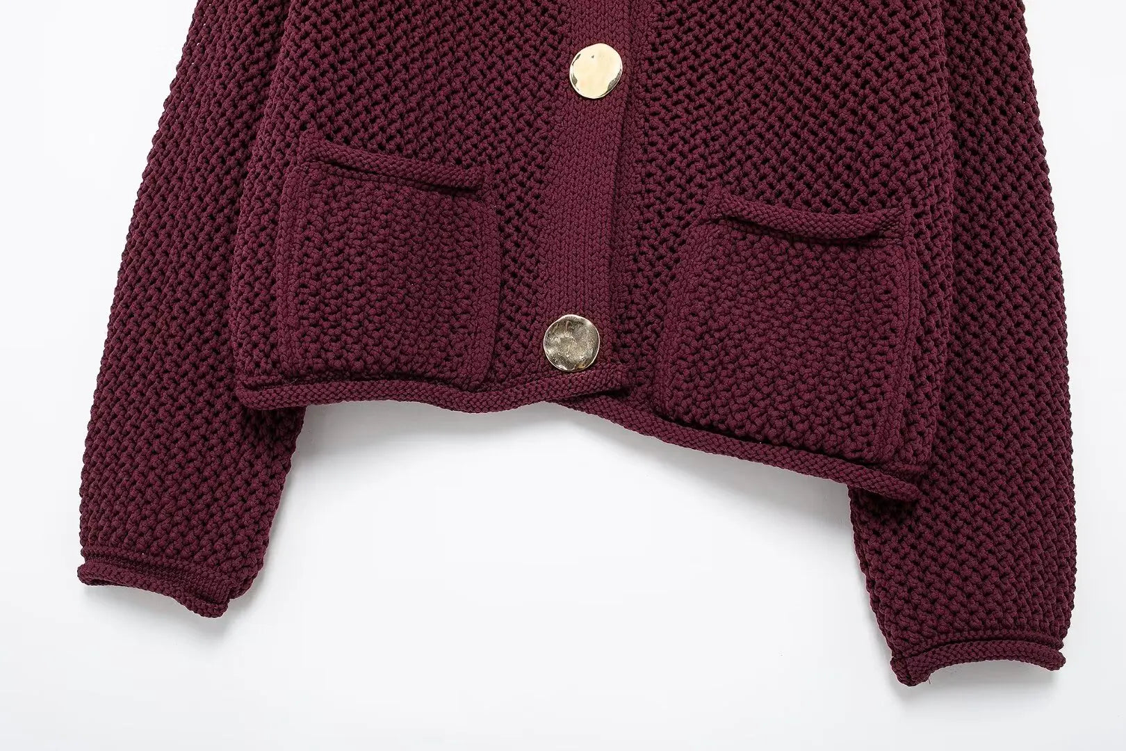 Amélie | Cardigan bordeaux