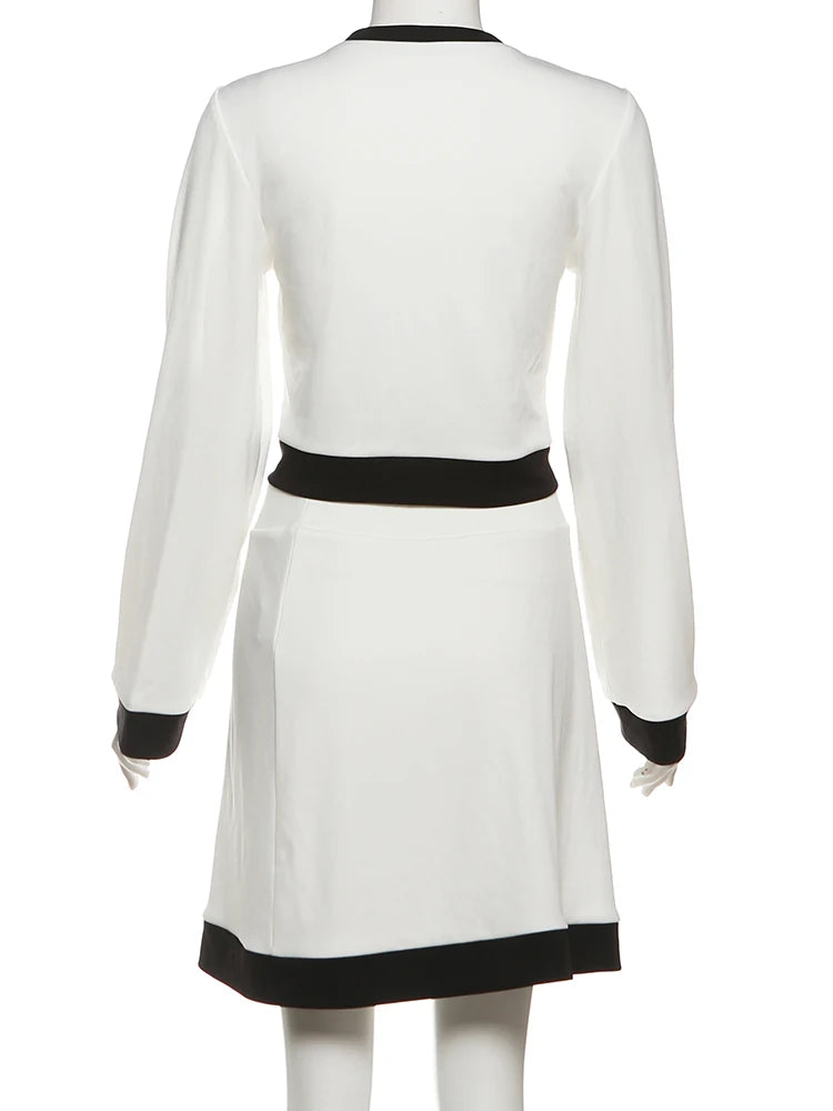 Alana | Ensemble chic bicolore