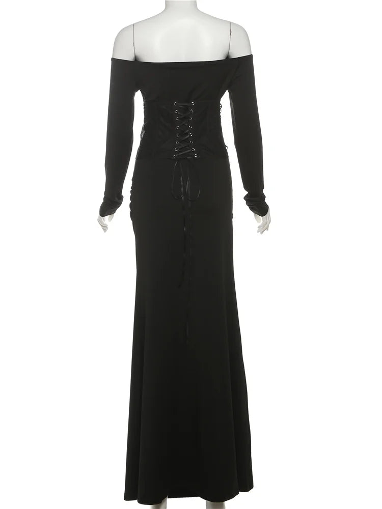 Amara | Robe corset épaules nues