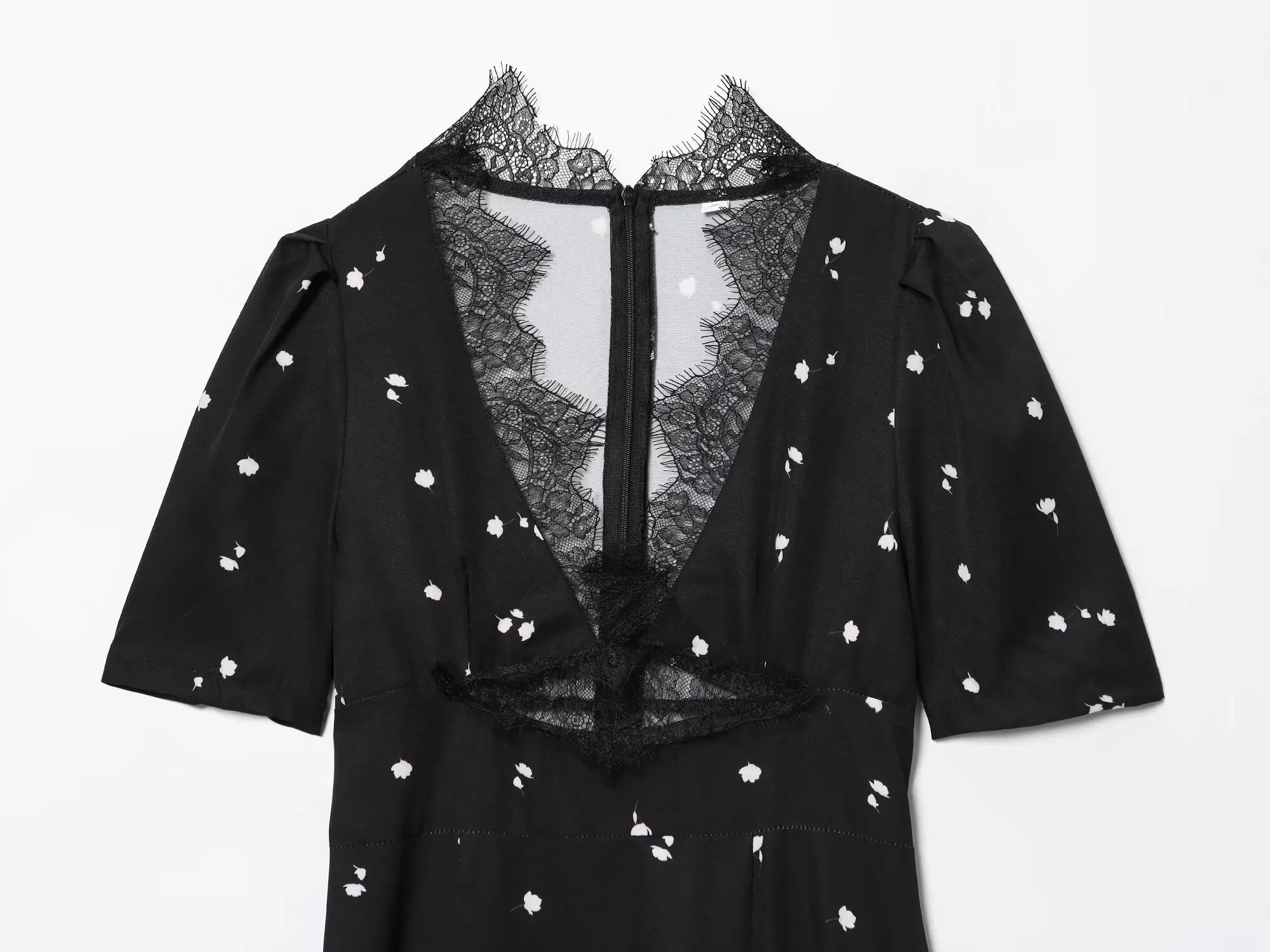 Amélia | Robe dentelle noire