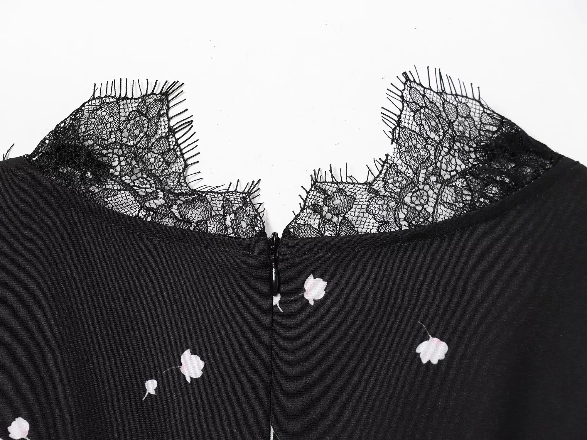 Amélia | Robe dentelle noire