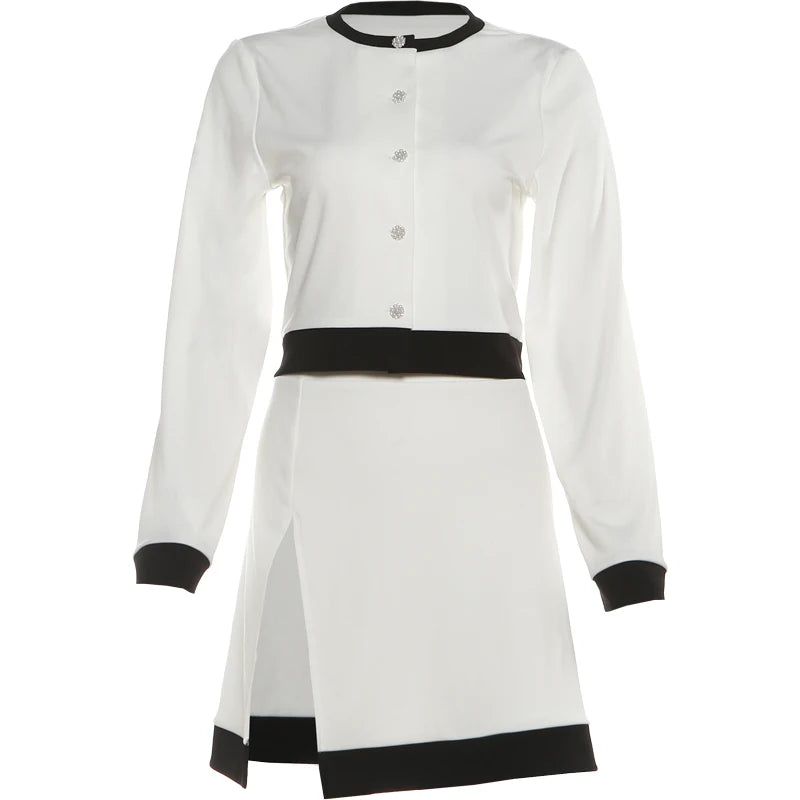 Alana | Ensemble chic bicolore