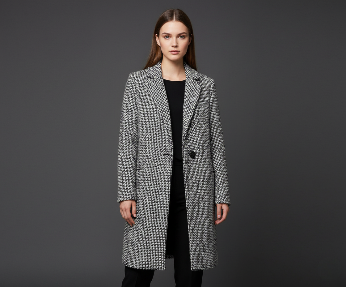 Édith | Manteau texturé