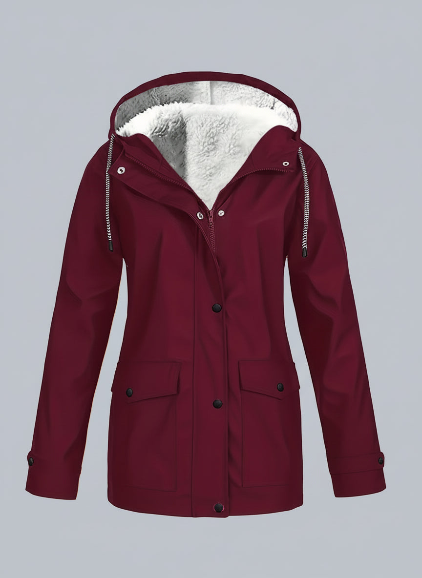 Lis | Veste d’hiver imperméable avec capuche