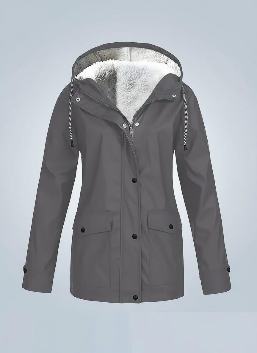 Lis | Veste d’hiver imperméable avec capuche
