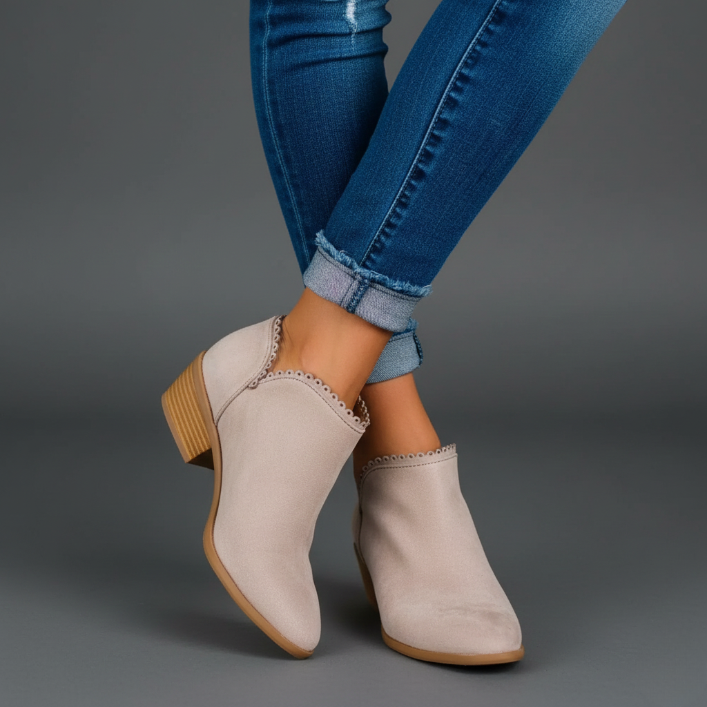 Salomé | Boots basse en suède