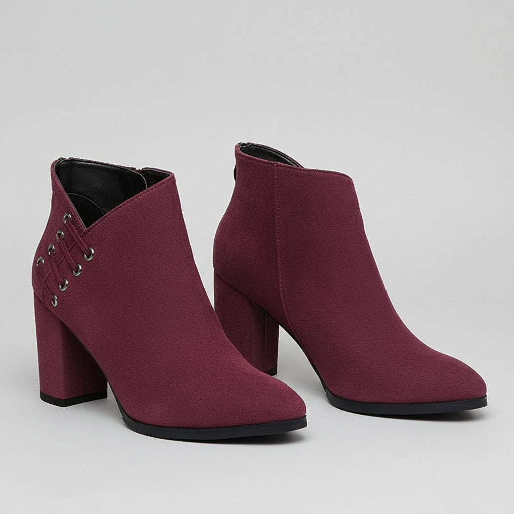 Louna | Bottines beige chic